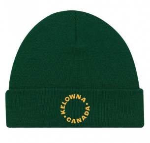 Forest Green/Cider 'Kelowna • Canada' Toque