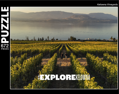 Explore Kelowna Vineyard Puzzle