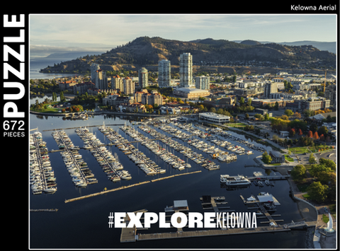 Explore Kelowna Aerial Puzzle