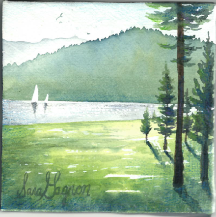 Mini Paintings - Sara Gagnon Original