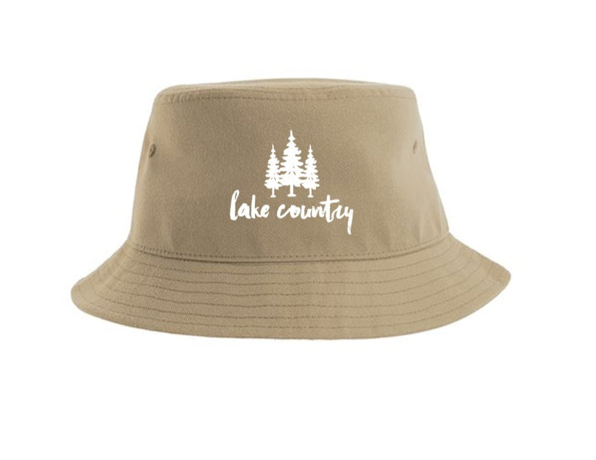 Khaki 'Lake Country' Bucket Hat