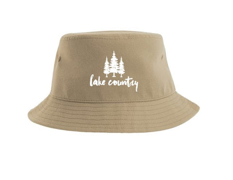Khaki 'Lake Country' Bucket Hat