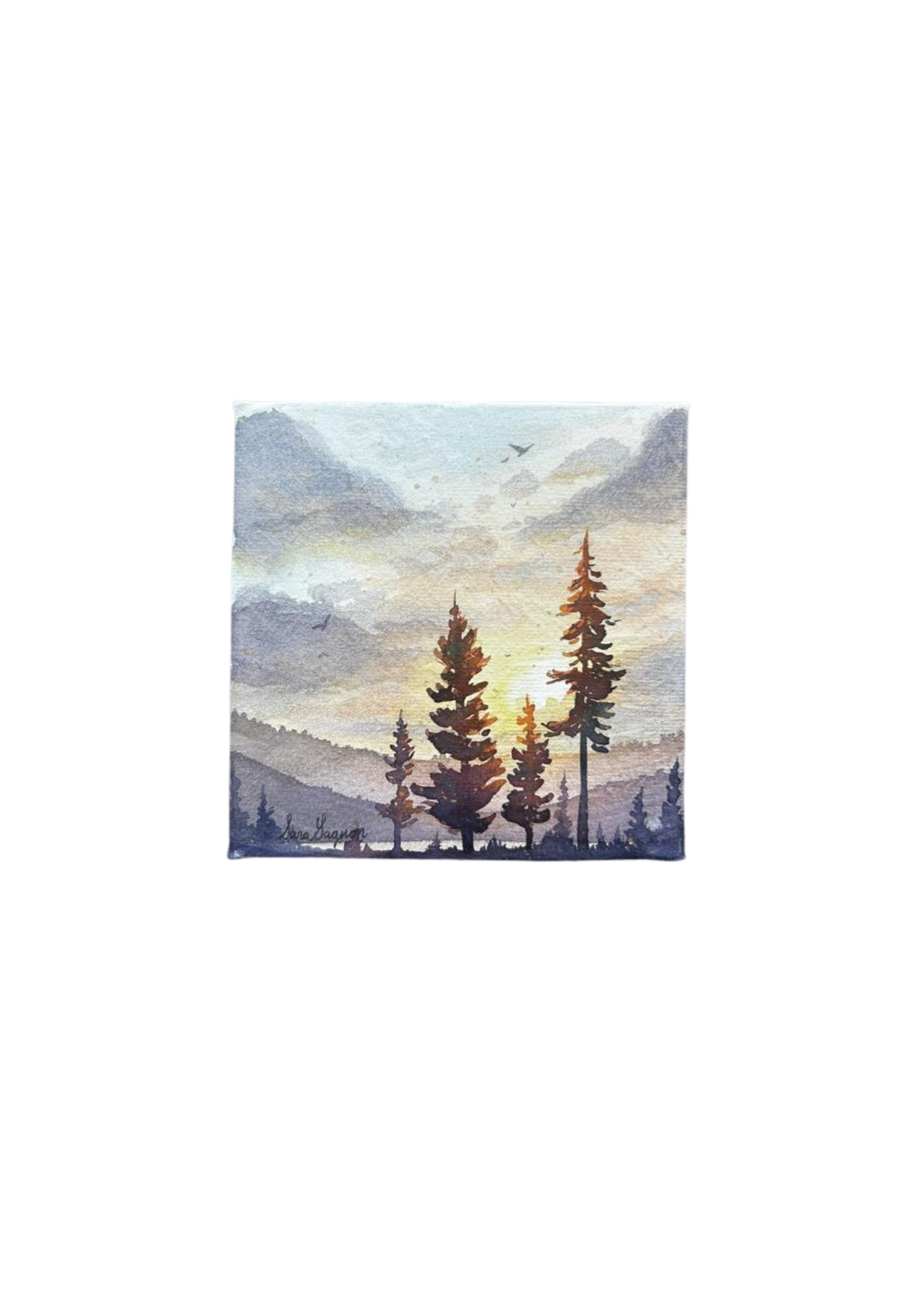 Mini Paintings - Sara Gagnon Original