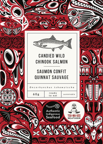 Candied Wild Chinook Salmon