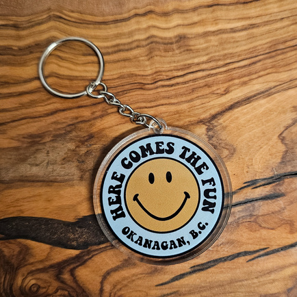 Here Comes the Fun Keychain
