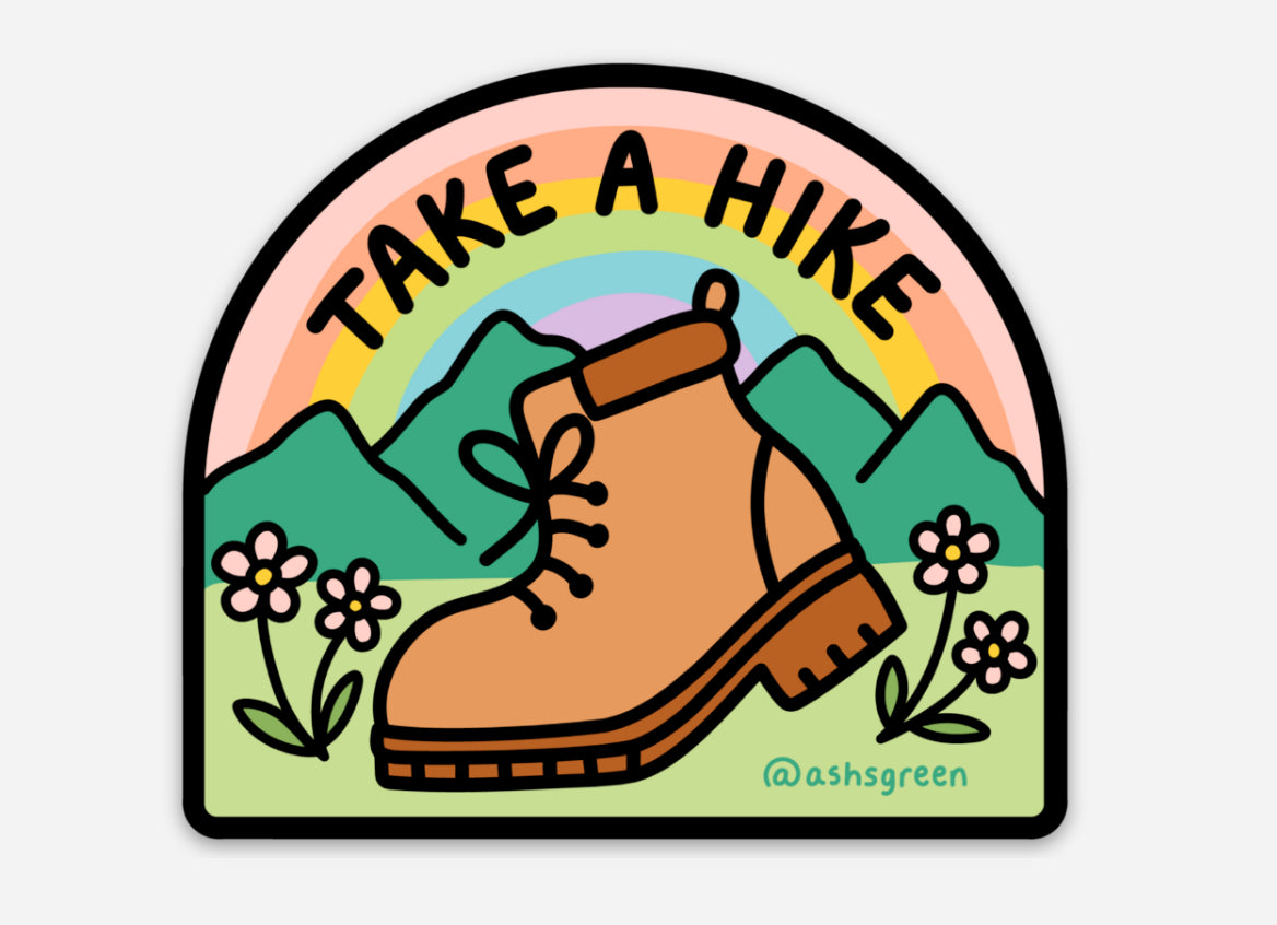 Take a Hike Sticker