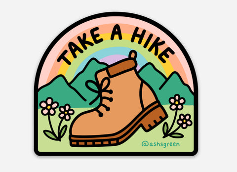 Take a Hike Sticker