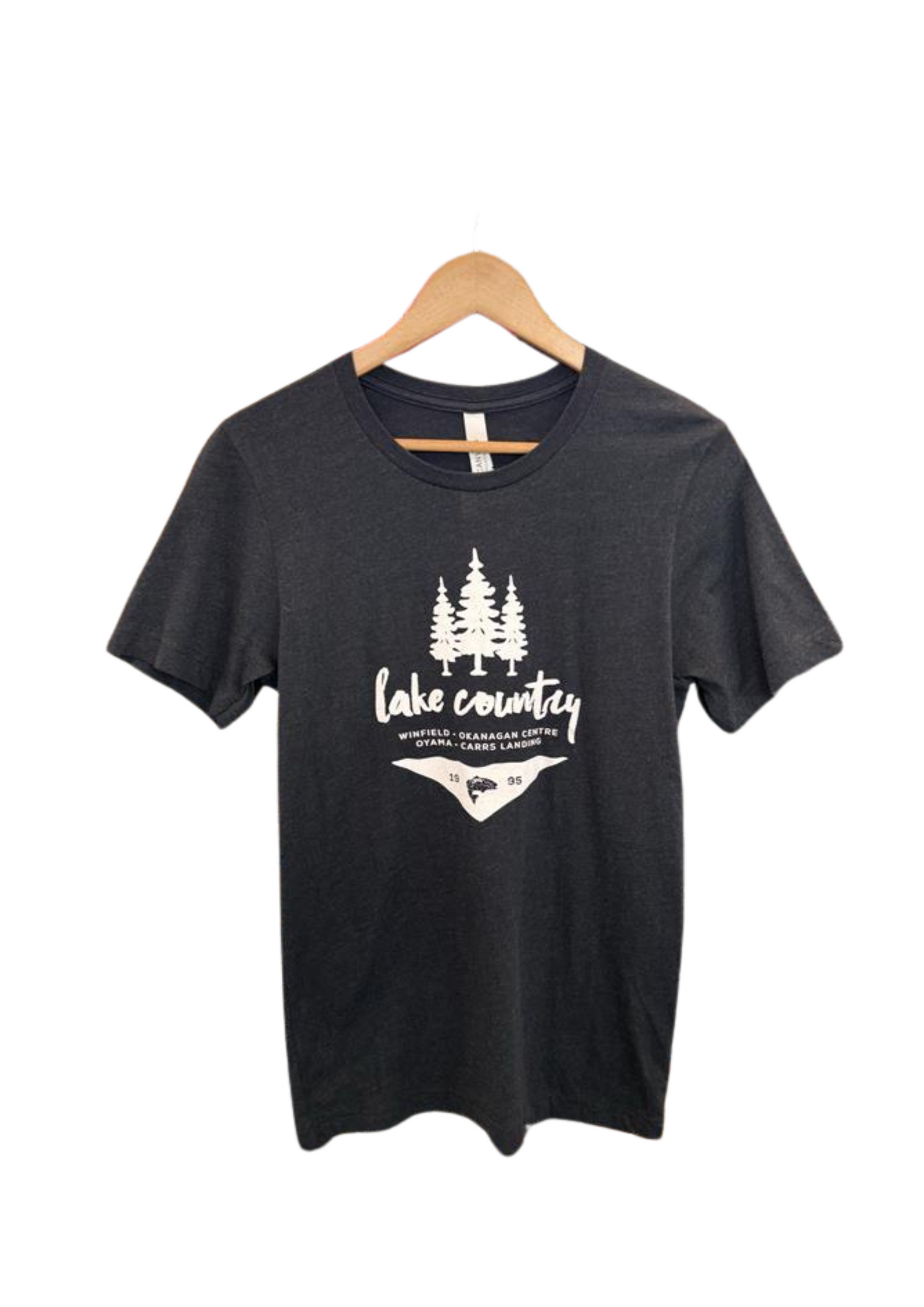 Charcoal 'Lake Country' T-Shirt