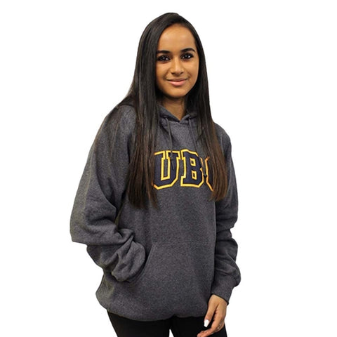 Charcoal/Navy UBC Basic Arch Screen Hoodie