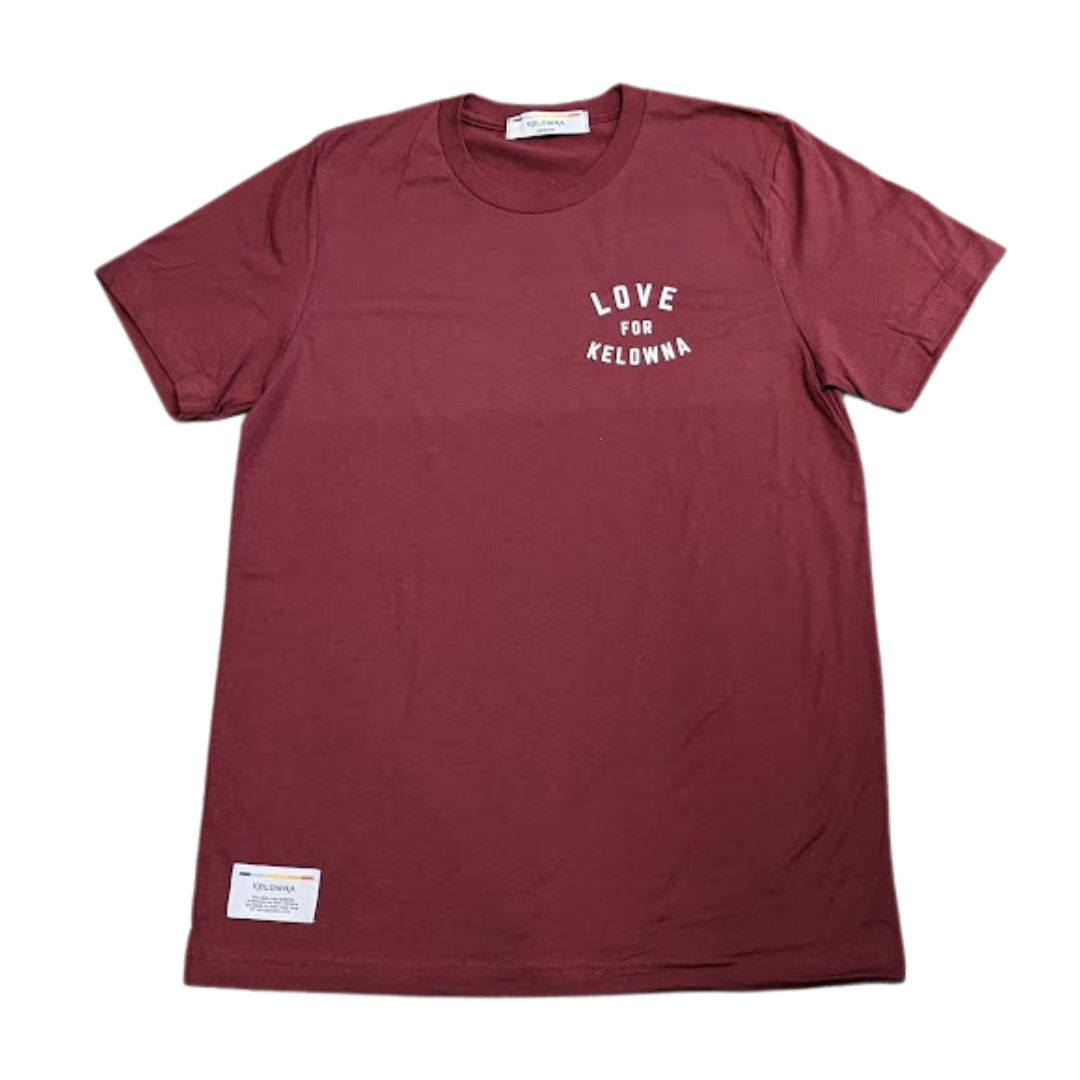 Cardinal 'Love For Kelowna' Unisex T-Shirt