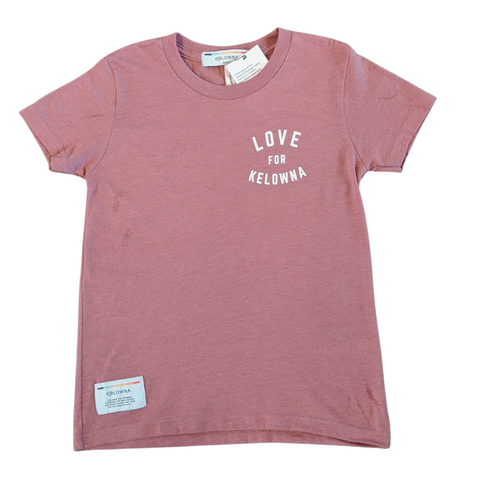 Mauve 'Love for Kelowna' Youth T-Shirt