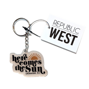 Here Comes the Sun Keychain – Kelowna Visitor Centre