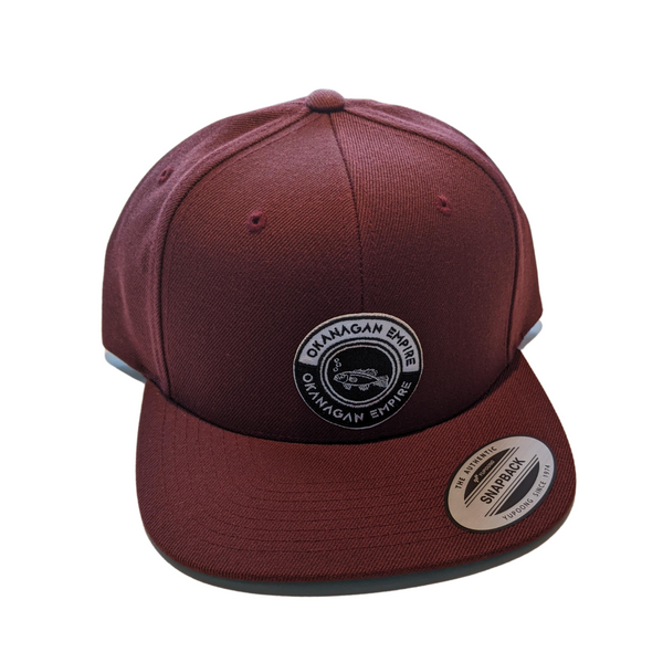 Gone Fishing Snapback Hat