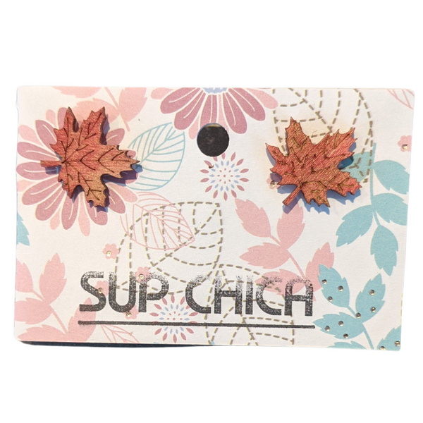 Sup Chica Stud Earrings