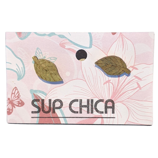 Sup Chica Stud Earrings