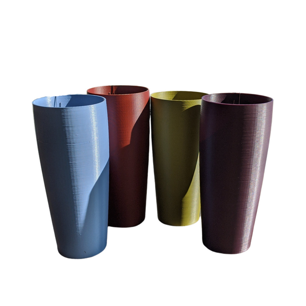 Recycled Beer Glasses