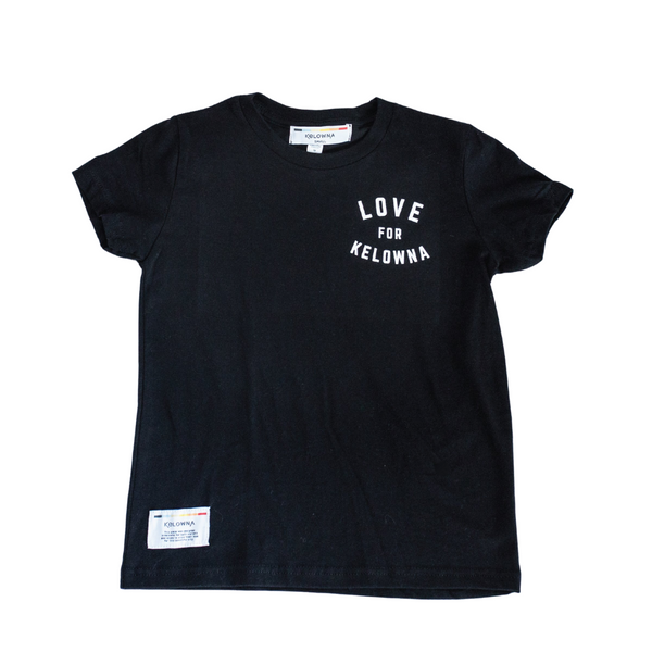 Black Heather  'Love For Kelowna' Triblend T-Shirt