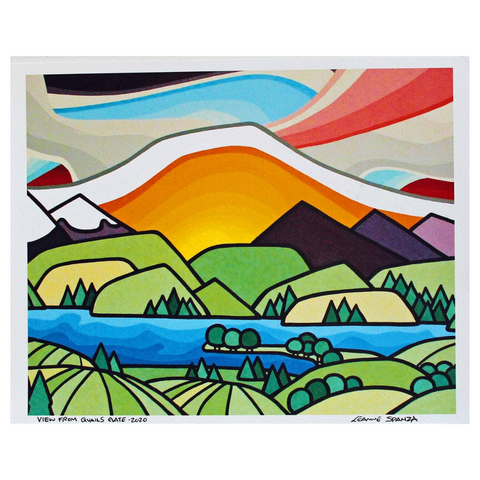 View From Quail's Gate - Print