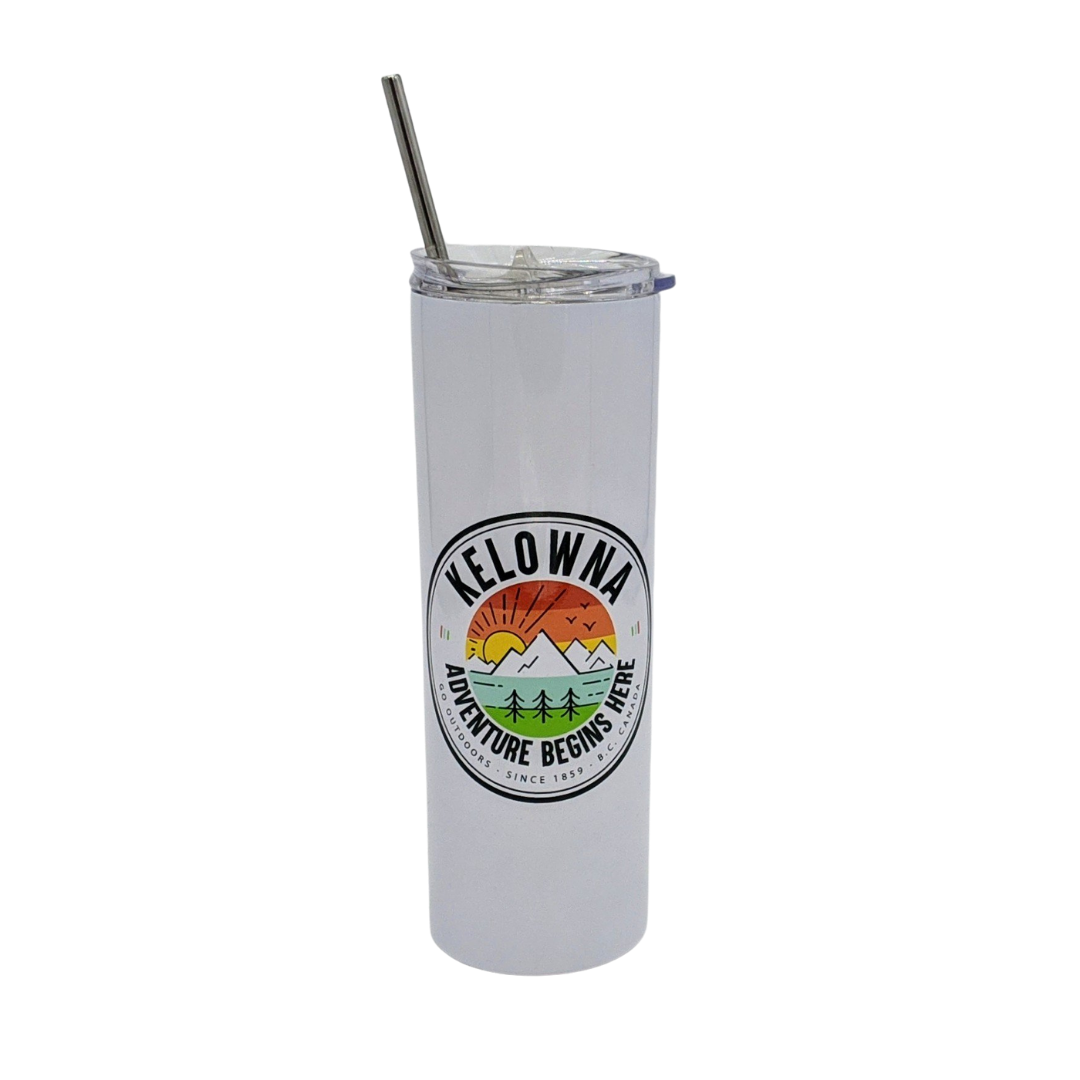 Kelowna Adventure Skinny Tumbler