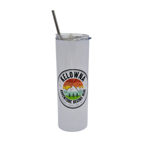 Kelowna Adventure Skinny Tumbler