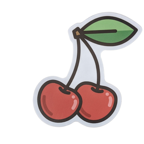 Cherries Vinyl Sticker