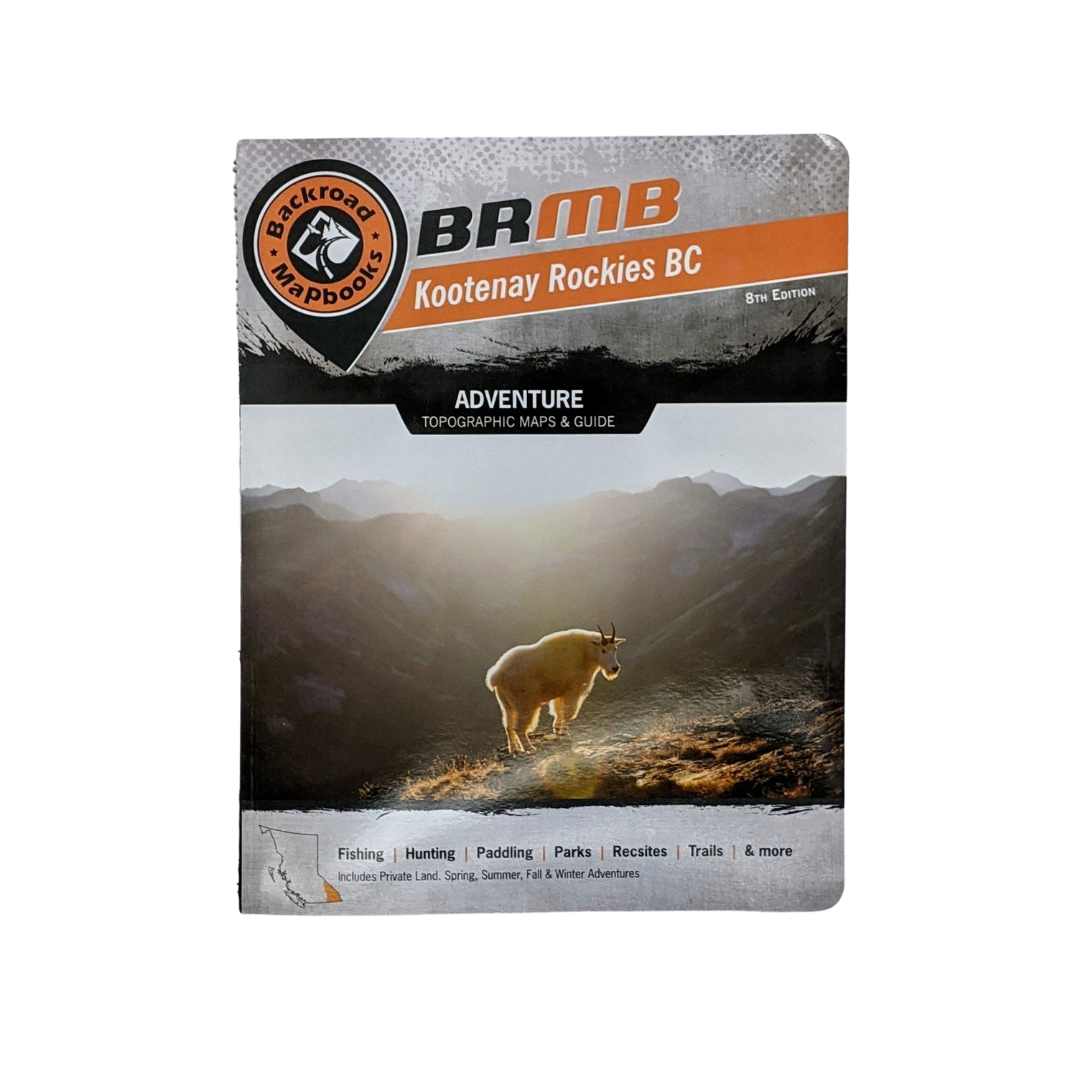 Kootenay Rockies Backroads Map Book