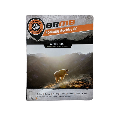 Kootenay Rockies Backroads Map Book