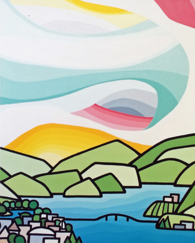 View from Knox - Print