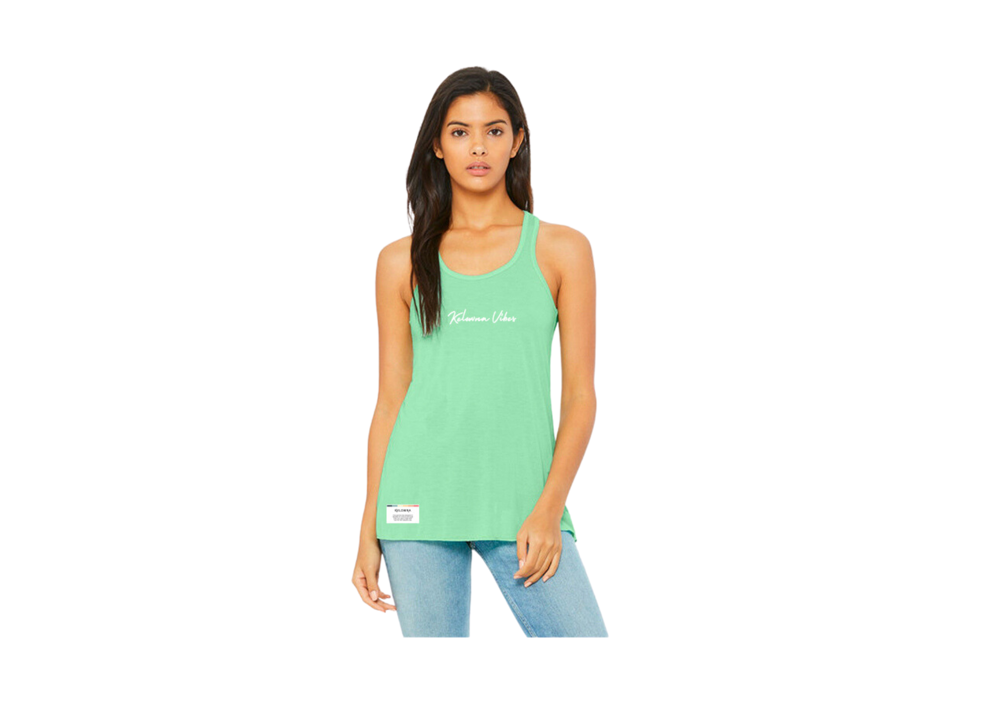 Mint 'Kelowna Vibes' Racerback Tank