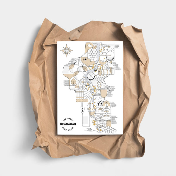 The Great Okanagan Wine Quest Map