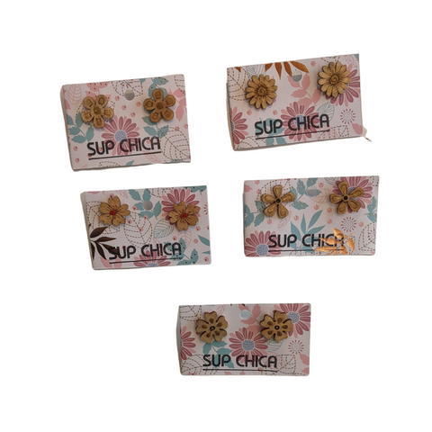 Sup Chica Stud Earrings