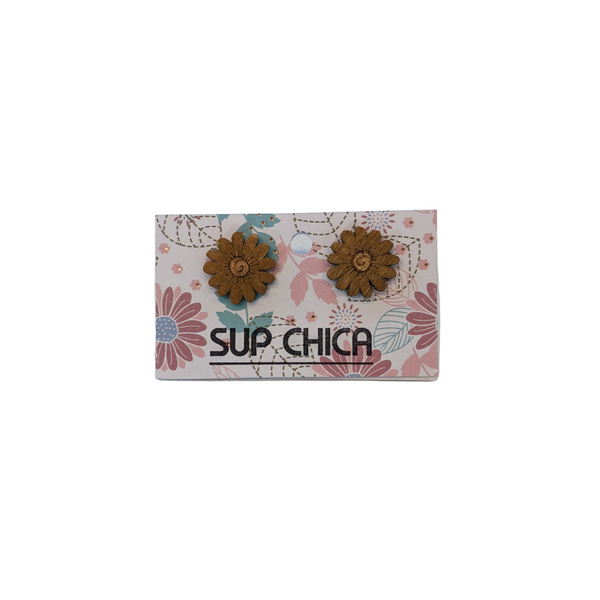 Sup Chica Stud Earrings