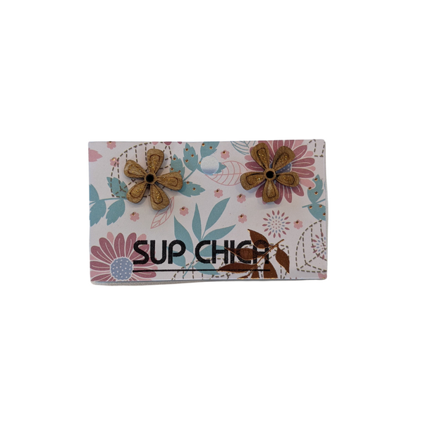 Sup Chica Stud Earrings