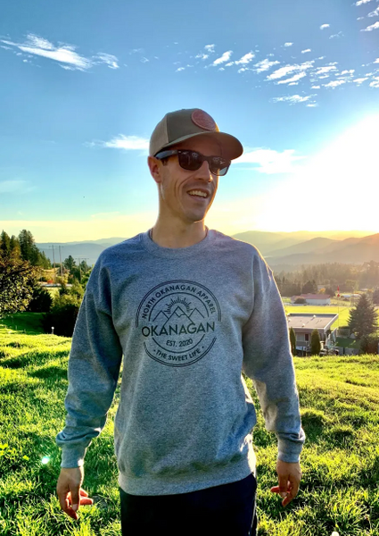 North Okanagan Apparel the Sweet Life Crewneck